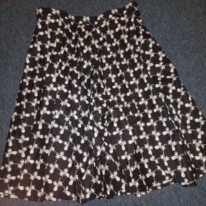 Pinup skirt Unique Vintage Size 3x Ukulele Print